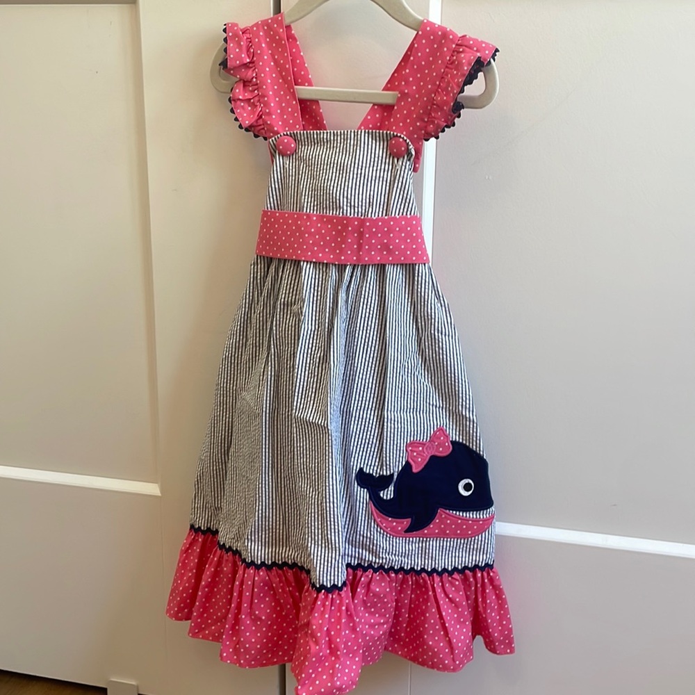 Stellybelly Seersucker Dress 🐳
